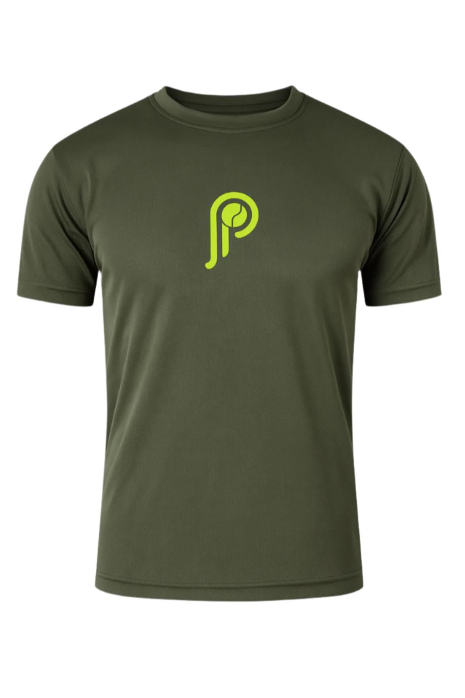 Premier Performance Tee - Khaki(Green)/Lime