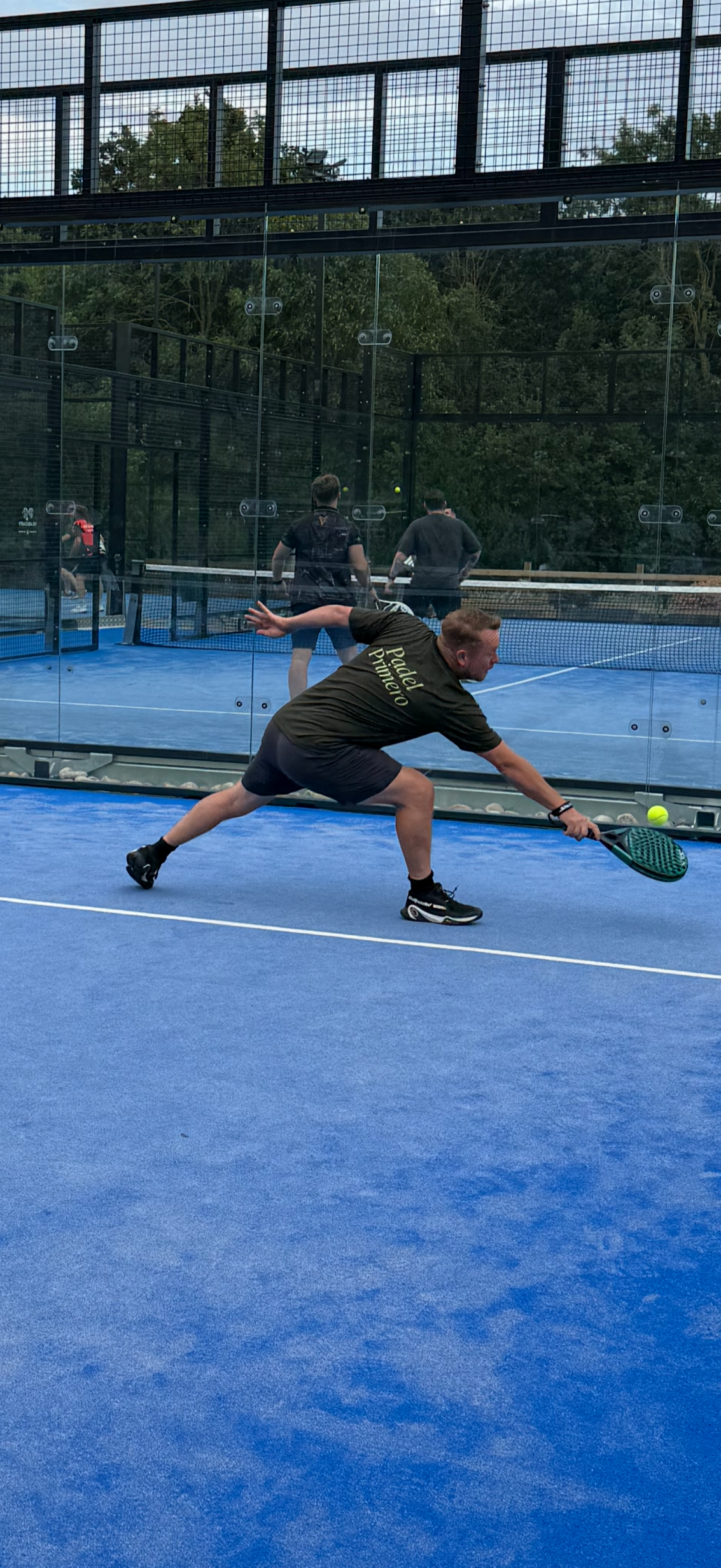 Premier Performance Tee - Khaki(Green)/Lime