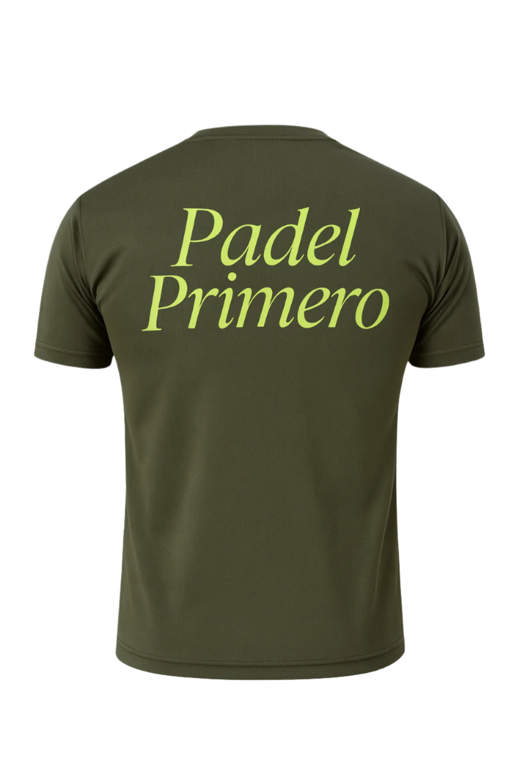 Premier Performance Tee - Khaki(Green)/Lime