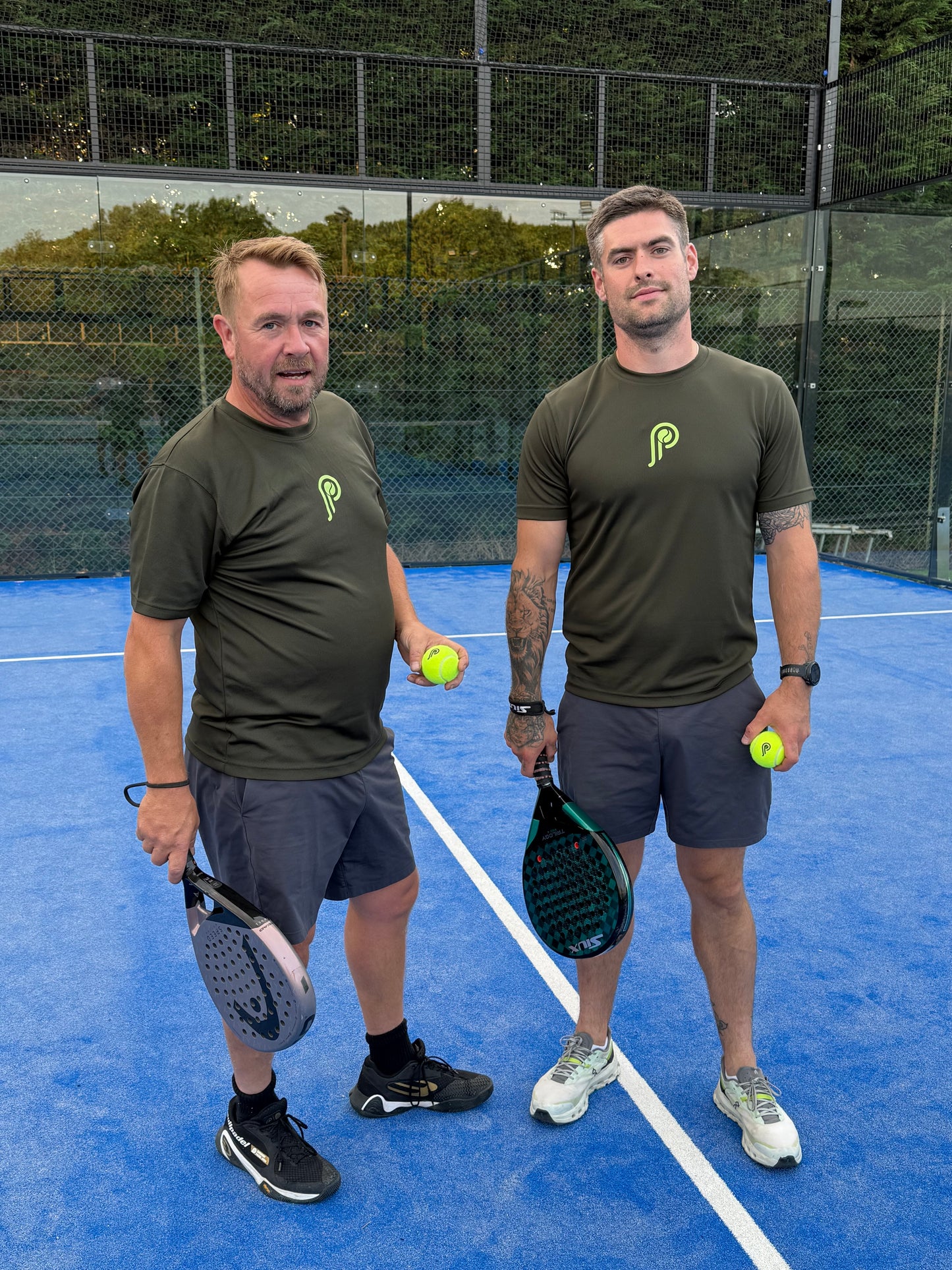 Premier Performance Tee - Khaki(Green)/Lime